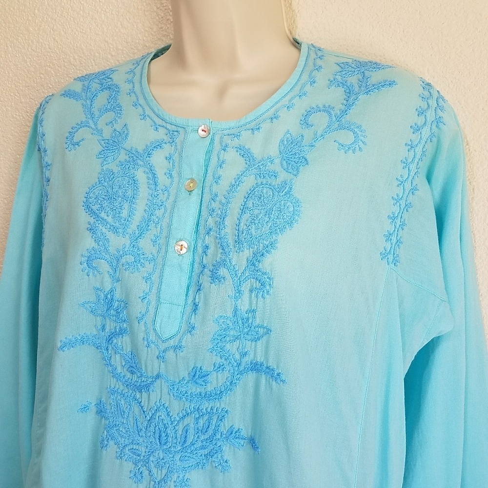 MATTA Embroidered Tunic/Blouse - Picture 2 of 9